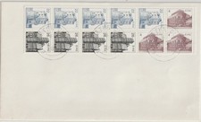 IRELAND: 1985 SCOTT # 550c BOOKLET PANE FIRST DAY COVER