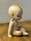 Vintage Lefton Bisque Kewpie Doll Baby Figurine Hands Down Waiting — photo 4
