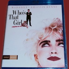 NEW SHOUT SELECT MADONNA GRIFFIN DUNNE WHO'S THAT GIRL MOVIE BLU RAY 1987 NEW SHOUT SELECT MADONNA GRIFFIN DUNNE WHO'S THAT GIRL MOVIE BLU RAY 1987