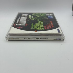 Tom Clancy' Rainbow Six Sega Dreamcast CIB Complete Tested Strategy Shooter Game