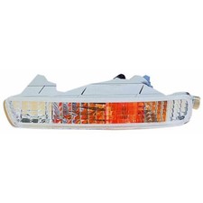 ABAKUS Blinkleuchte links mit Lampenträger weiß/gelb für Honda Accord V