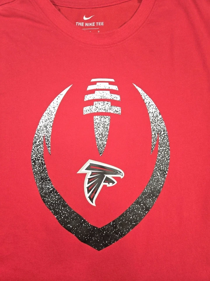Camiseta Nike DriFit NFL Atlanta Falcons roja para hombre grande Foto 3 de 4