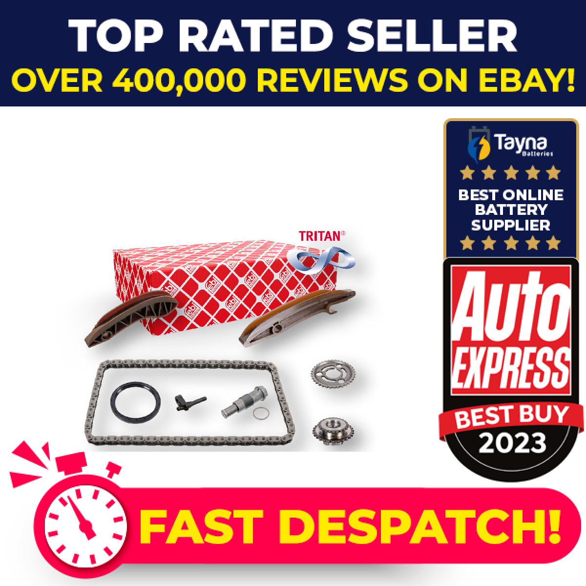 Timing Chain Kit fits BMW 216D F45, F46 1.5D 2014 on B37C15A 11318570649 Febi