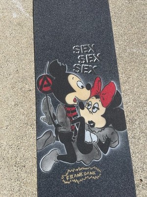 Mob Skateboard Grip Tape Micky Mouse Minnie Seditionaries Sex Disney Punk Rock
