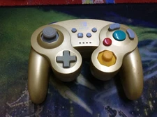 Power A Nintendo Switch Gamecube Style Wireless Controller Gold