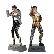 Soul Sänger Tänzer Michael Jackson Action Figur 20cm Simulation Ornament Modell/