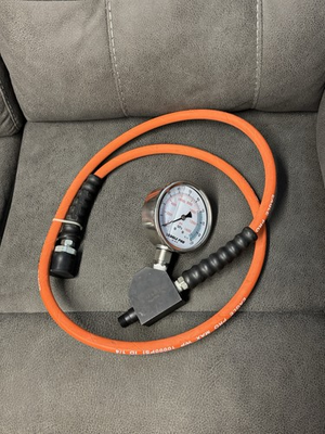 #ad Eagle Pro 1 2” NPT Pressure Gauge Glycerine Filled EG 4010 With Hose $350.00
