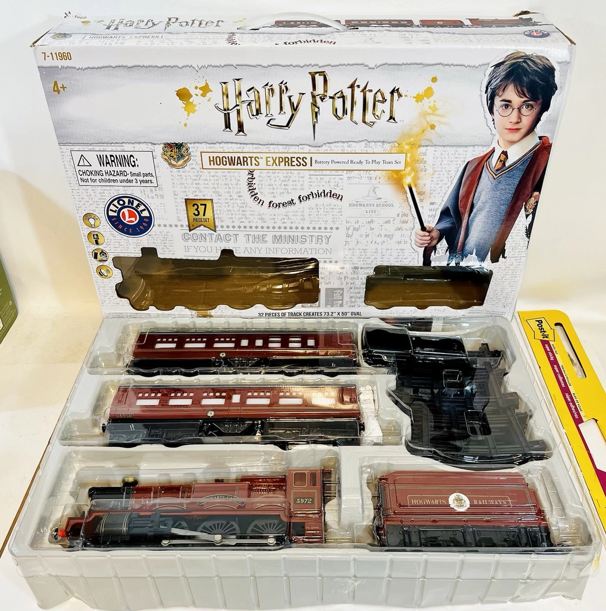 Lionel Harry Potter Poudlard Express Ensemble de Train Miniature à Piles