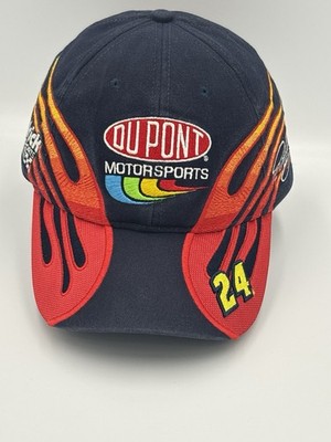 Jeff Gordon #24 DuPont Motorsports Flame Chase Authentics NASCAR Cap Mütze