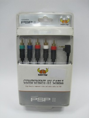 Compatible Component Av Cable For PSP Slim third-party manufacturer MADCOW
