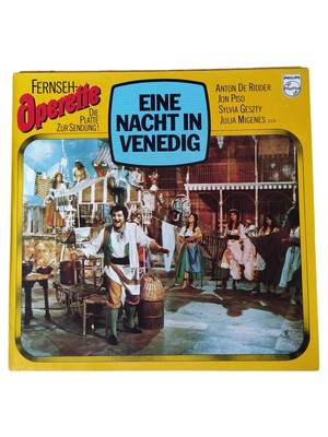 Eine Nacht in Venedig Operette Vinyl Anton De Ridder Klassik Karneval