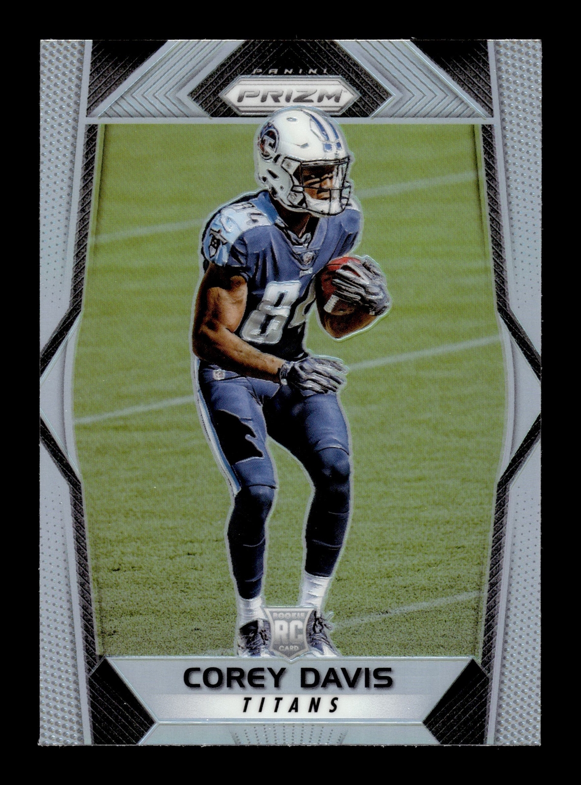 2017 Panini Prizm #229 Corey Davis Silver SP Parallel Rookie Card RC Titans Jets