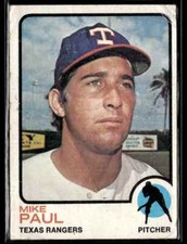 Mike Paul 1973 Topps #58 SKUJA2487