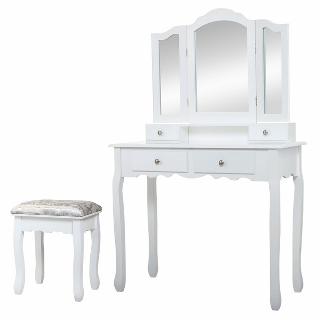 buy white dressing table