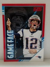 2020 SCORE GAME FACE GF-TB TOM BRADY RED FOIL BUCCANEERS QB
