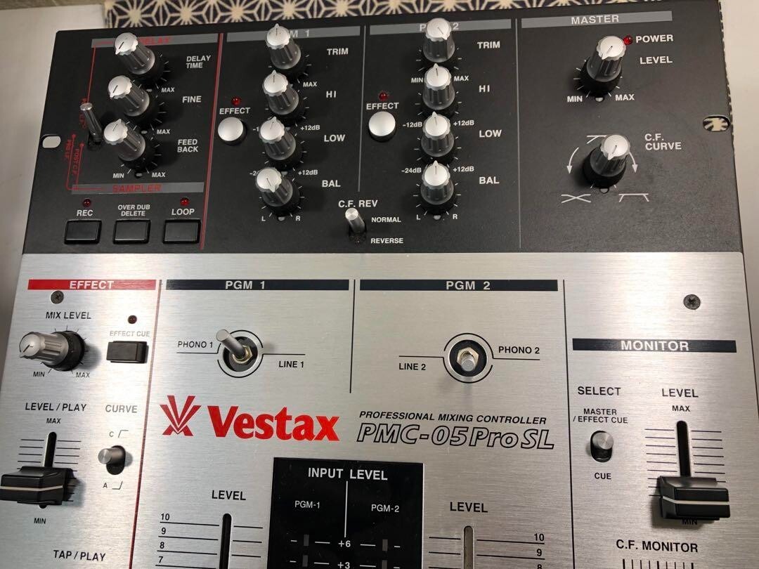 DJ機材 Technics SL-1200MK5 + Vestax PMC-05ProSL Technics SL-1200MK5 Analog DJ Turntable (Silver) SL-1200MK5 B&H
