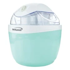 Brentwood 1 Quart Ice Cream and Sorbet Maker, Frozen Yogurt, Gelato, and Custard