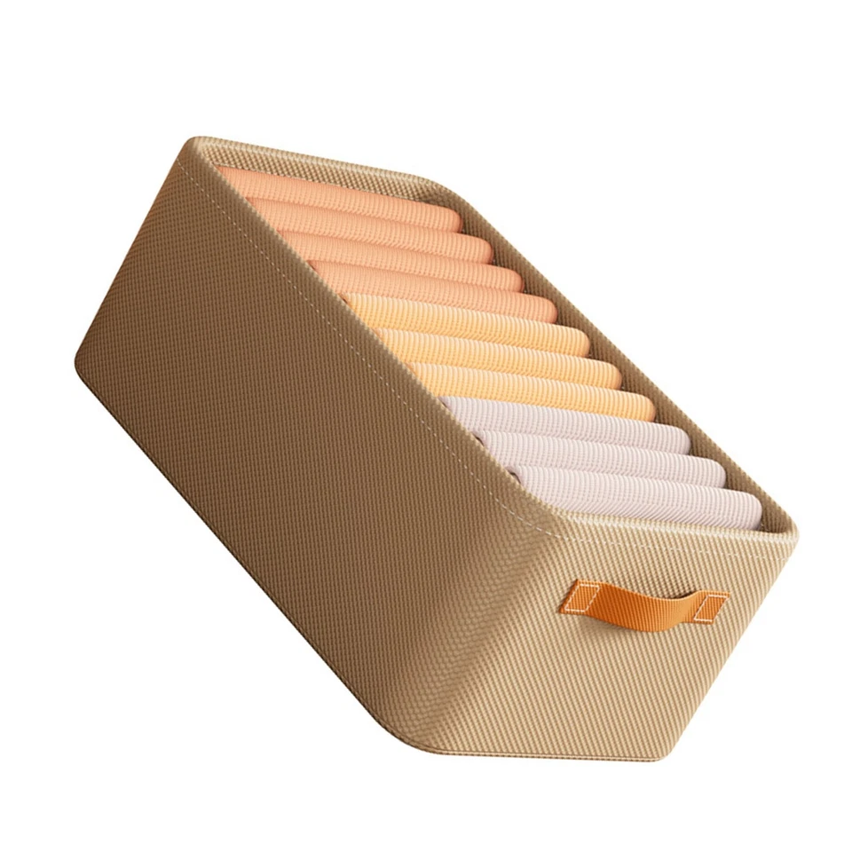 Foldable Drawer Type Clothing Storage Box Non Woven Fabric Clothing Organizer - Image 2 of 4