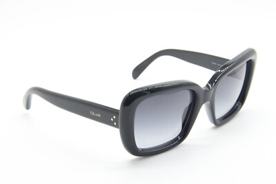 NEW CELINE CL 40162I 01B BLACK GREY GRADIENT AUTHENTIC SUNGLASSES 57-20