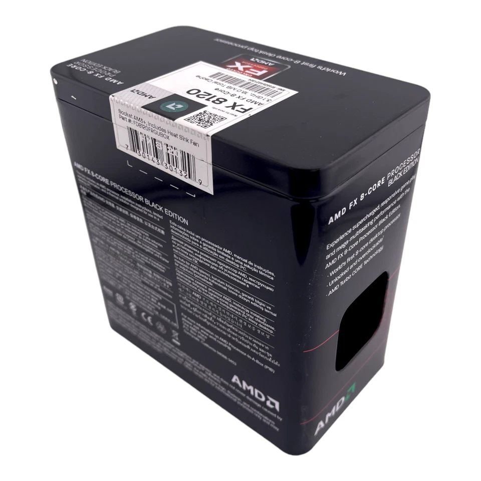 TIN BOX ONLY AMD FX8120 FX 8 Core Proccesor 3.1GHz Socket AM3+ Black Edition - Image 4 of 4