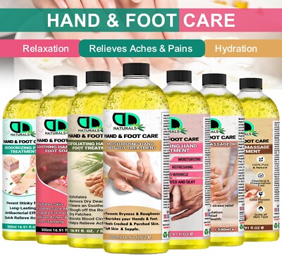 Hand- & Fußpflegeöl beruhigend & feuchtigkeitsspendend, trockene, rissige Hautbehandlung, Unisex