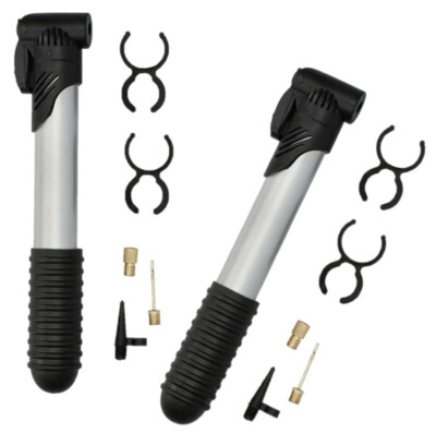 Luftpumpe 2 Stk. K&B Vertrieb Fahrradpumpe 21cm Fahrradluftpumpe Autoventil 589