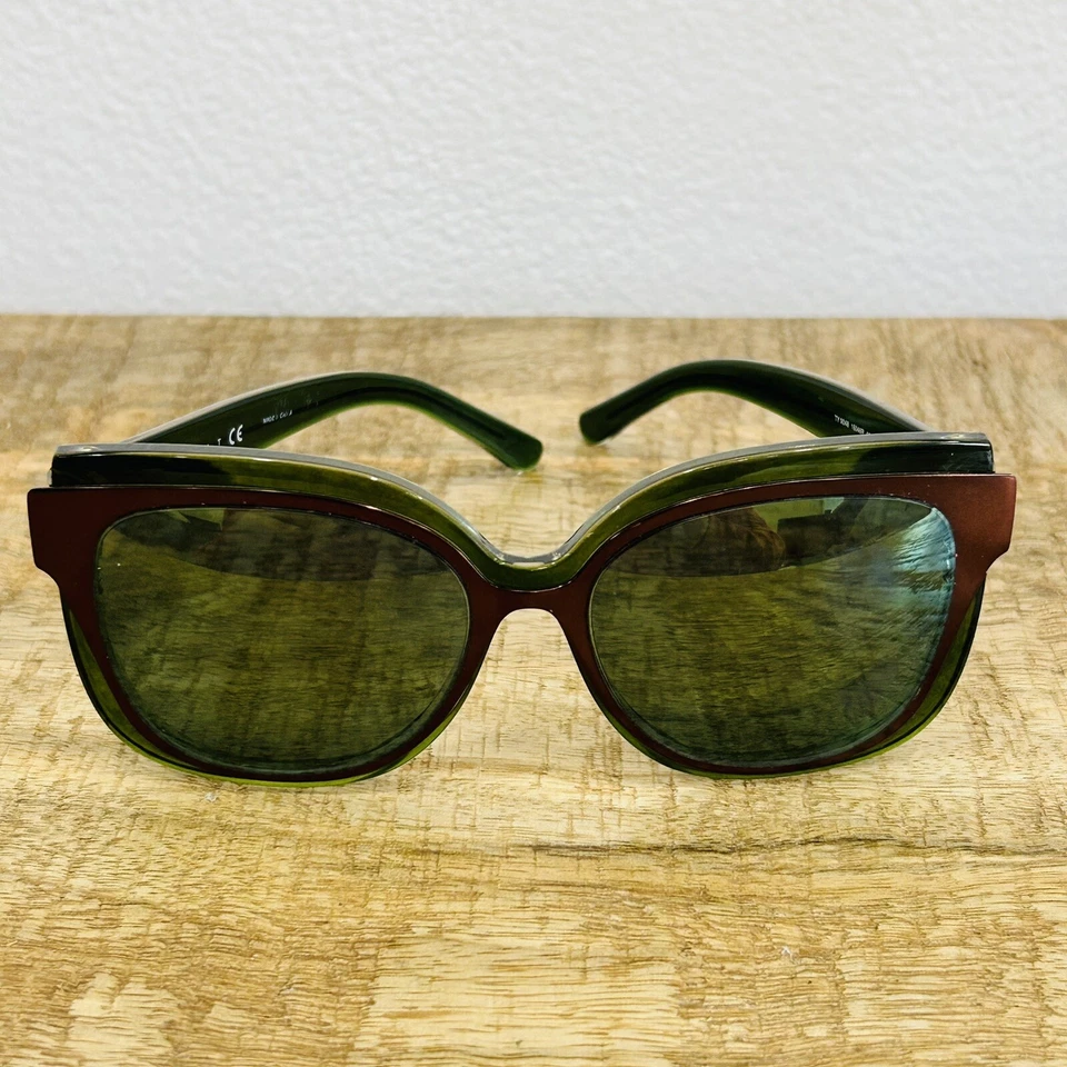 tory burch 16046R 55 16 135 3N  TY9046 Bottle Green Bronze Petrol Flash Mirror - Image 3 of 4