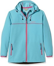 Trango children hooded jacket windbreaker, outdoor sports, VIKO, blue / light bl