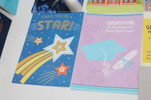 Graduation Random Card Lot of 109 Cards & 3 Envelopes Hallmark Greeting HUGE - Picture 16 of 18
