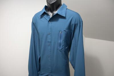 Gilet de Pêche Homme Veste Sans Manches Exterieur Multi-poches Respirant Confortable - Bleu