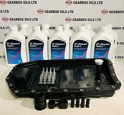 GENUINE ZF 6HP19 6 SPEED AUTOMATIC GEARBOX 10L OIL KIT ADAPTER SLEEVE TUBES SET