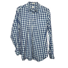 Peter Millar Men's Check Plaid Button Down Shirt XL