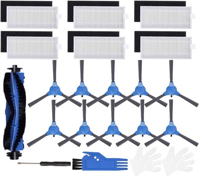 Replacement Parts for Kyvol Cybovac E20, E30, E31 Accessories Filters, 6+10+1 