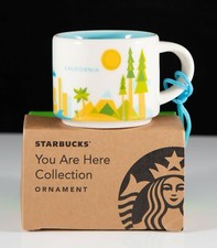 New Starbucks California You Are Here Ornament Mug Cup YAH Ver.1