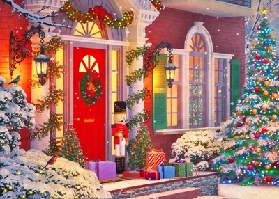 Springbok Christmas House 500 Piece Jigsaw Puzzle