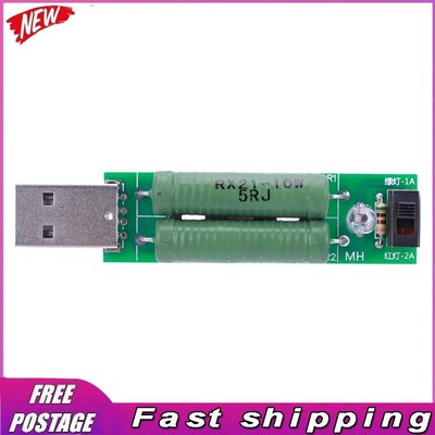 USB Chargeing Current Detector Tester with Switch Electronic Load Power Resistor