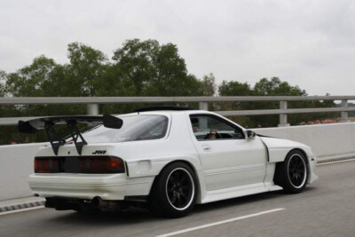 For JDM Mazda RX7 rx-7 FC FC3S over rear fender flare arch