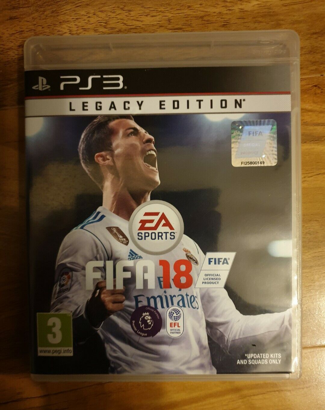 FIFA 18 [ Legacy Edition ] (PS3) NEW