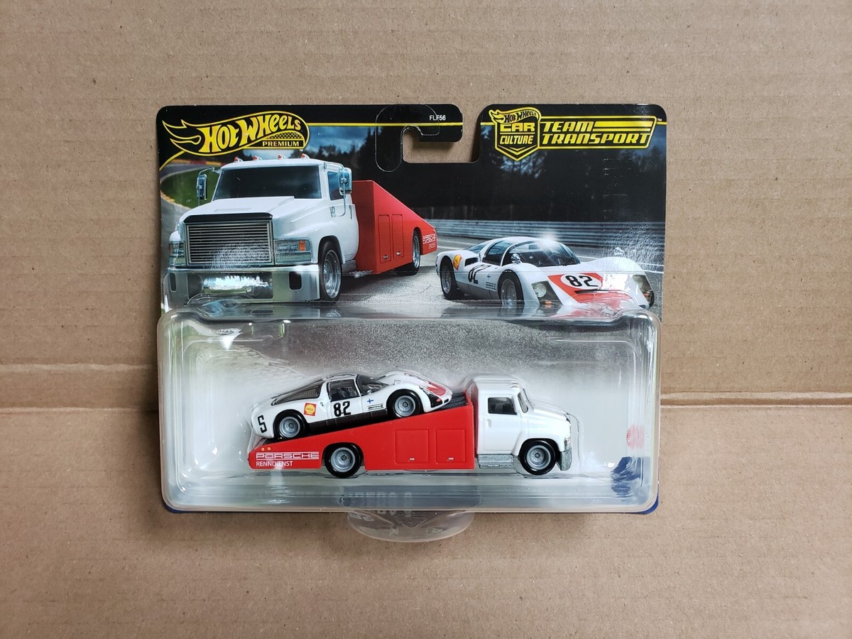 Hot Wheels Team Transport '66 Porsche 906 Carrera 6 Carry On #66
