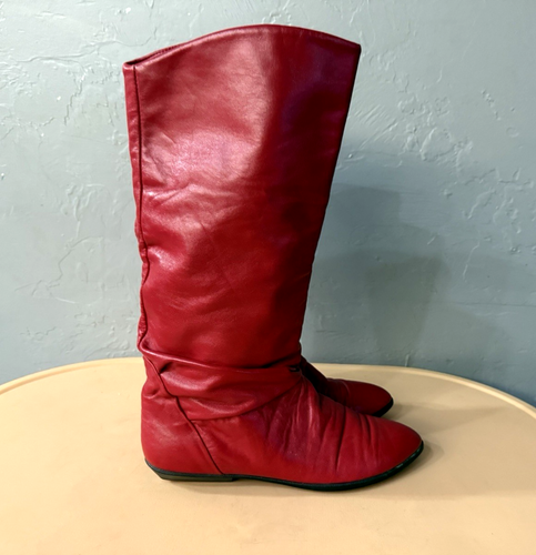 Dexter Damen-Stiefeletten Echtleder rot Größe 8N WS1 - Bild 10 von 13