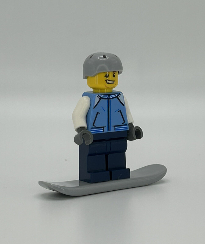Lego Snowboarder Guy LEGO Sports: Snowboard Boarder Cross Race (3538)
