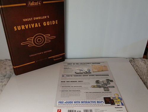 Fallout 4 Vault Dweller's Survival Guide Collector's Book Only - Picture 7 of 7