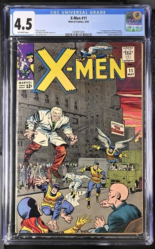 X-Men #11 (Marvel, 1965) CGC 4.5  VG+   1st Appearance - The Stranger