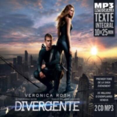VERONICA ROTH: DIVERGENTE LU PAR MARINE ROYER - TRADUIT PAR ANNE DEL - CD SEALED