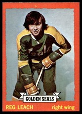 1973-74 O-Pee-Chee #84 Reggie Leach California Golden Seals NR-MINT SET BREAK!
