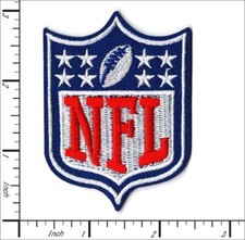 24 Pcs Embroidered Iron on patches Football NFL 53x73mm AP030fBc