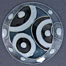 DESIGNER GLASS ENAMEL BUTTONS 