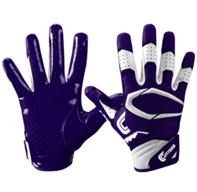 Cutters S451 REV PRO  2.0 Football Receiver Handschuhe, Purple