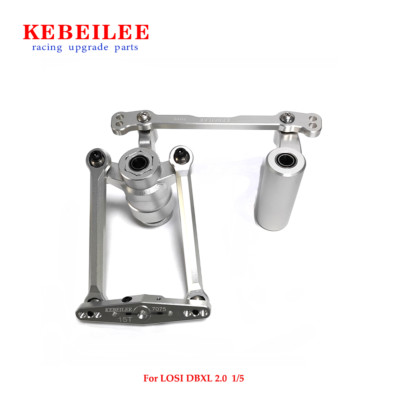 KEBEILEE CNC Alu7075 Servo Steering Bell Crank Kit Upgrade Losi DBXL E2.0 1/5