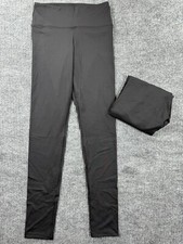 Felina Leggings Womens Medium Black Stretch Lightweight Athleisure Set of 2